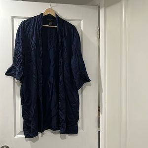 Vintage 100% silk robe